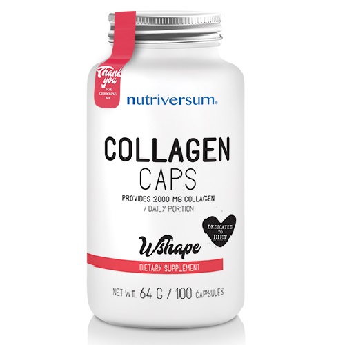 Nutriversum Wshape Collagen Caps, 100 Capsules
